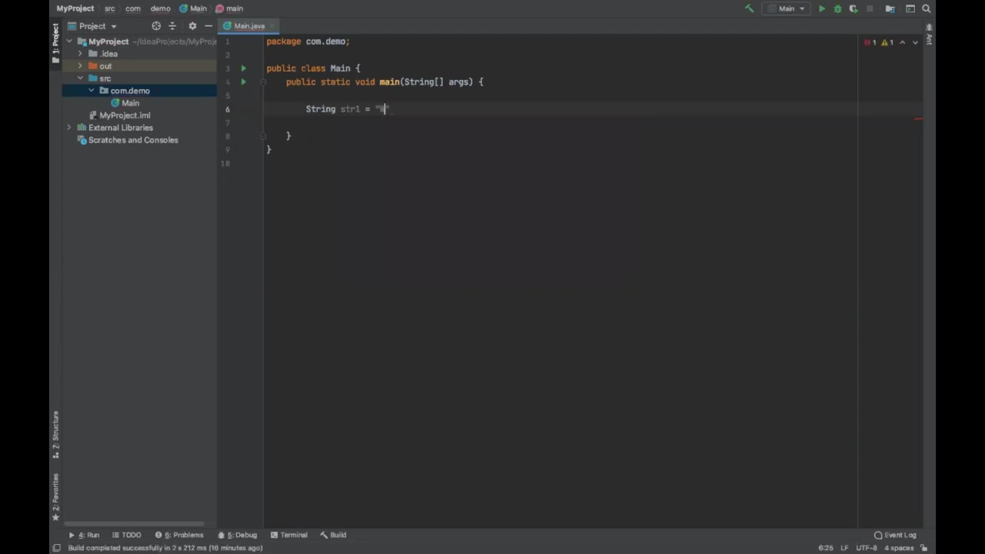 Java strings (class-3)
