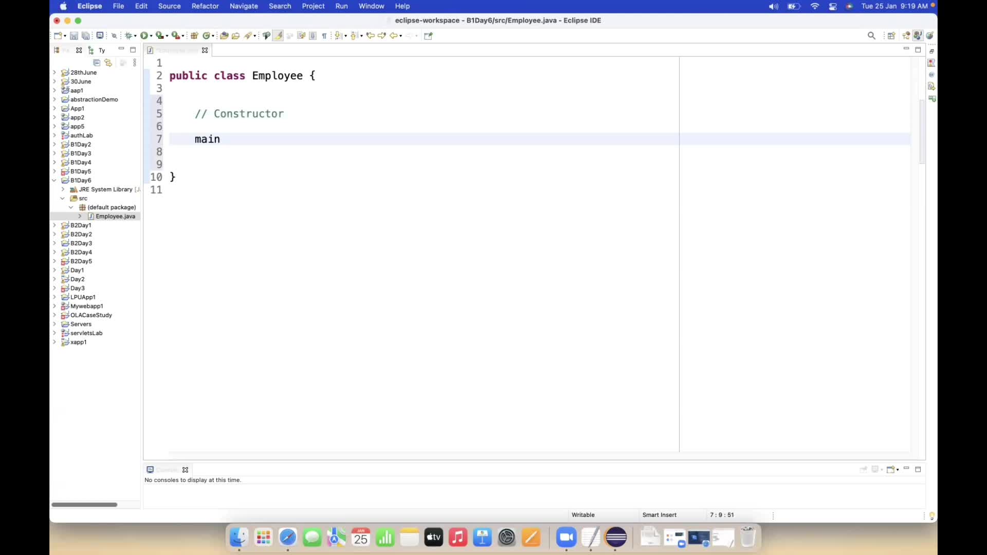 Constructor in Java